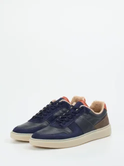 Ralph Harrison – Sneaker aus Kalbleder Dunkelblau