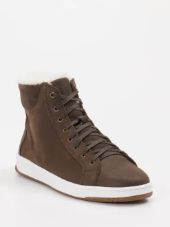 Ralph Harrison – Sneaker-Boots aus Leder braun