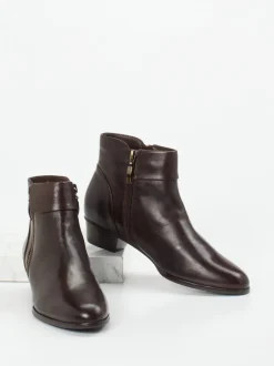 Ralph Harrison – Stiefeletten aus Lammleder Dunkelbraun