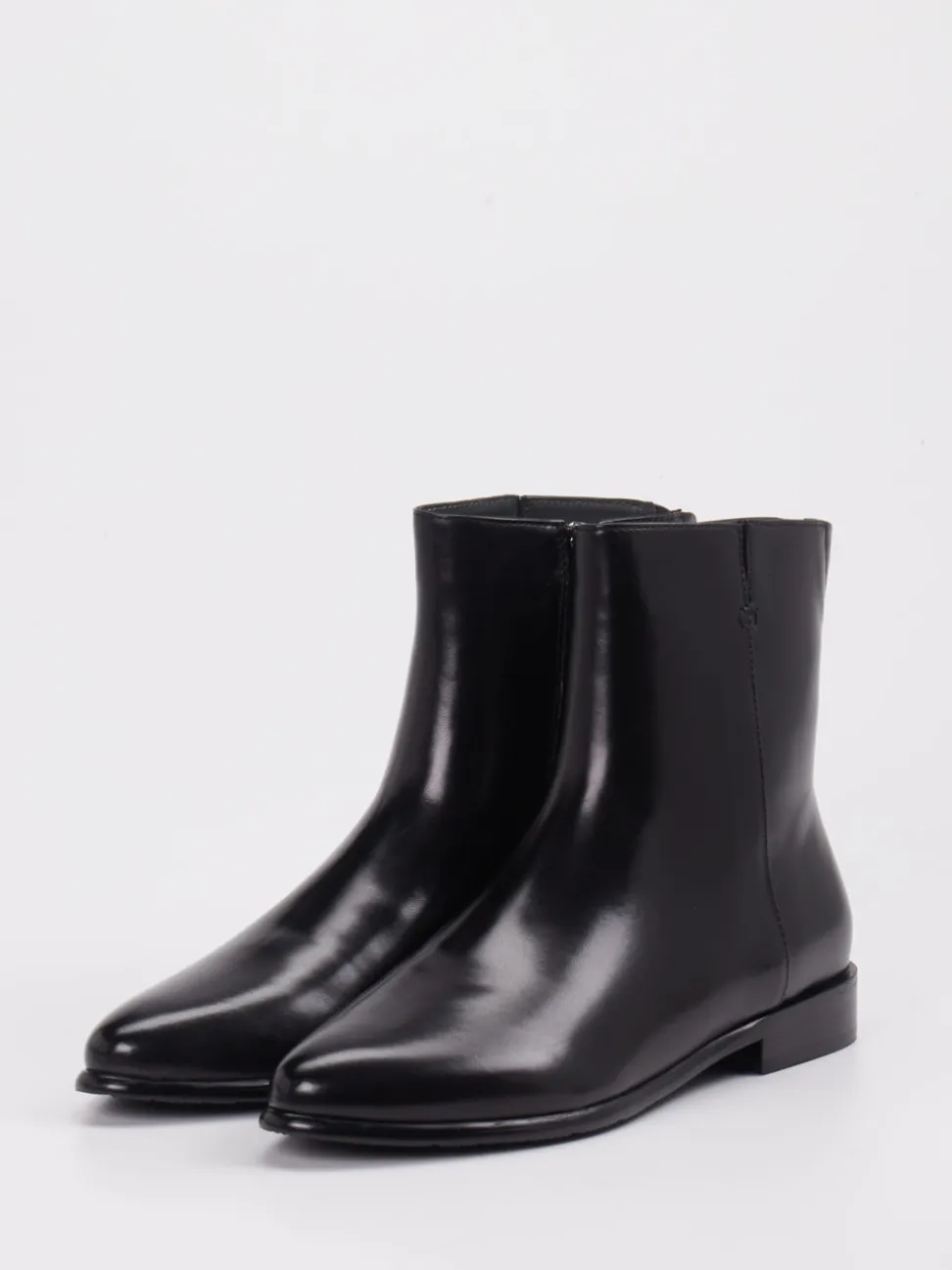 Ralph Harrison – Stiefelette aus Kalbleder schwarz