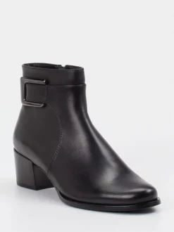 Ralph Harrison – Stiefelette aus Lammleder Schwarz