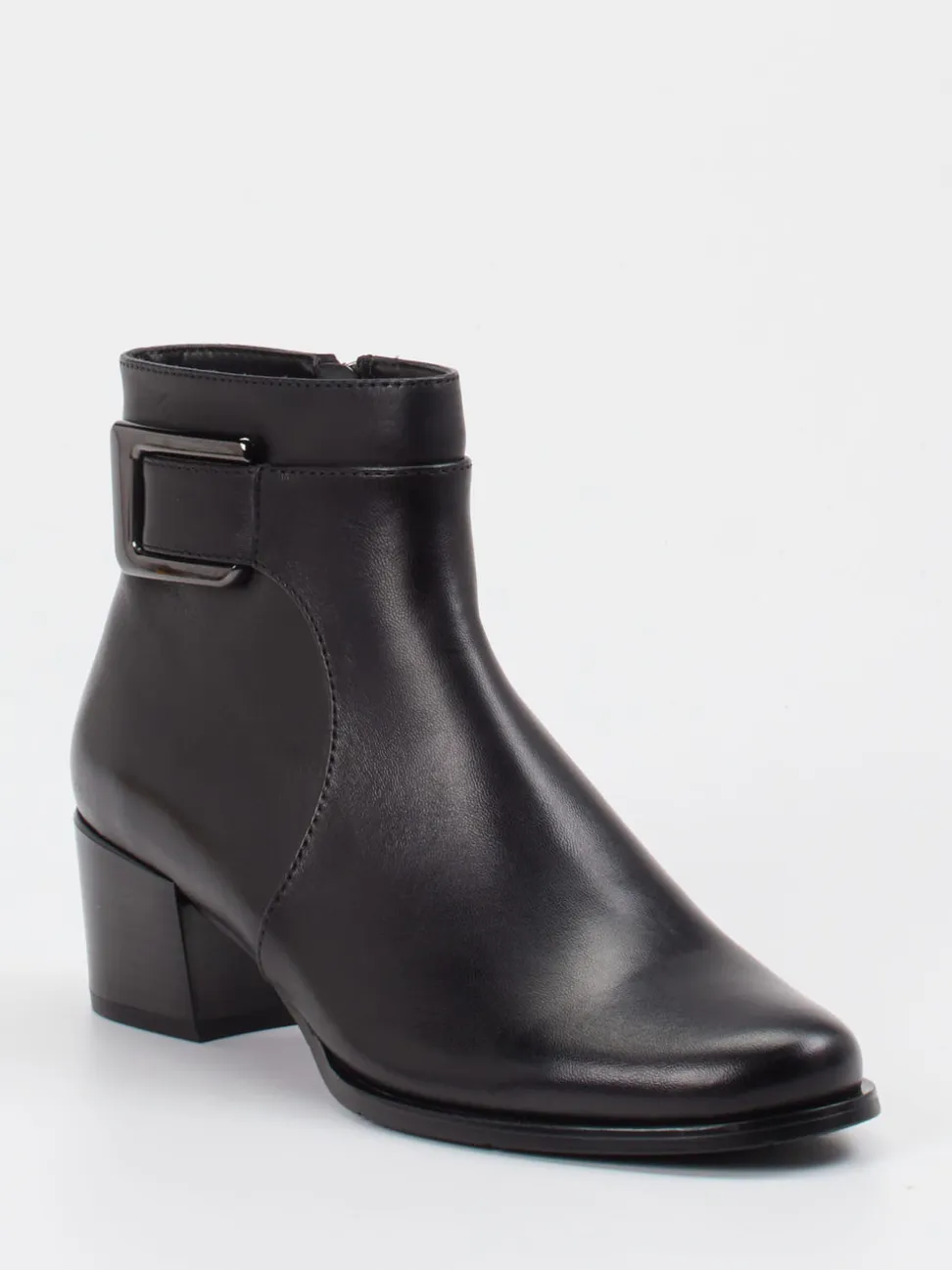 Ralph Harrison – Stiefelette aus Lammleder Schwarz