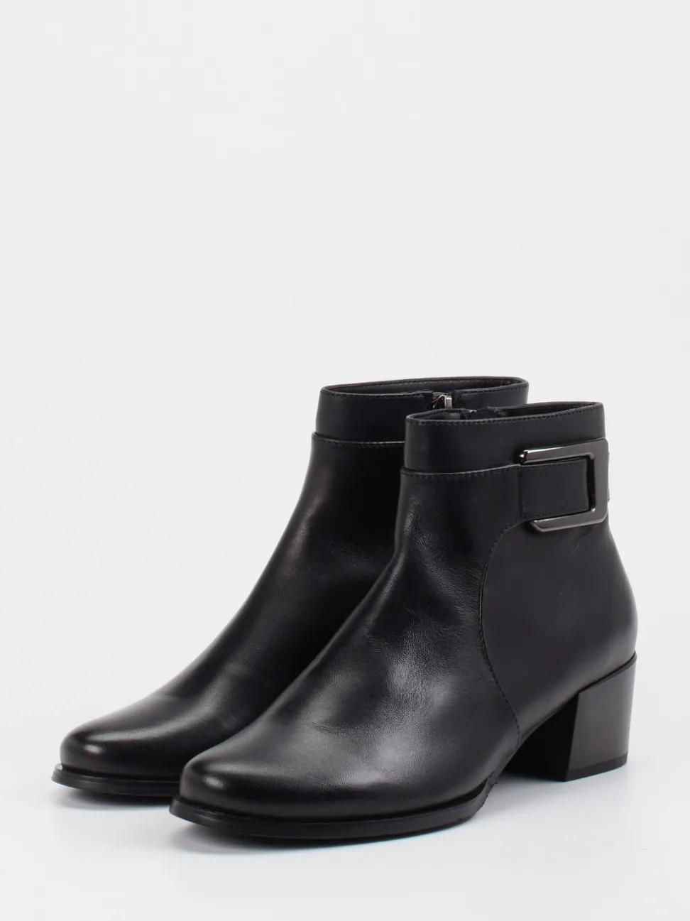 Ralph Harrison – Stiefelette aus Lammleder Schwarz