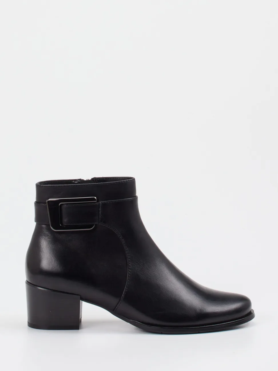 Ralph Harrison – Stiefelette aus Lammleder Schwarz