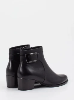 Ralph Harrison – Stiefelette aus Lammleder Schwarz