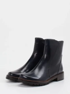 Ralph Harrison – Stiefeletten aus Lammleder Schwarz