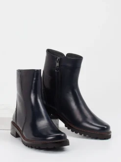 Ralph Harrison – Stiefeletten aus Lammleder Schwarz
