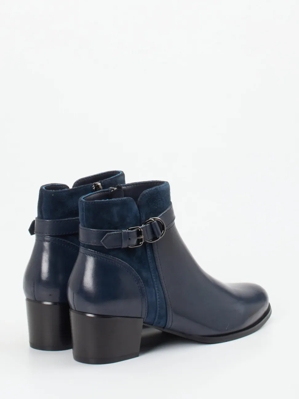 Ralph Harrison – Stiefelette aus Kalbleder Dunkelblau