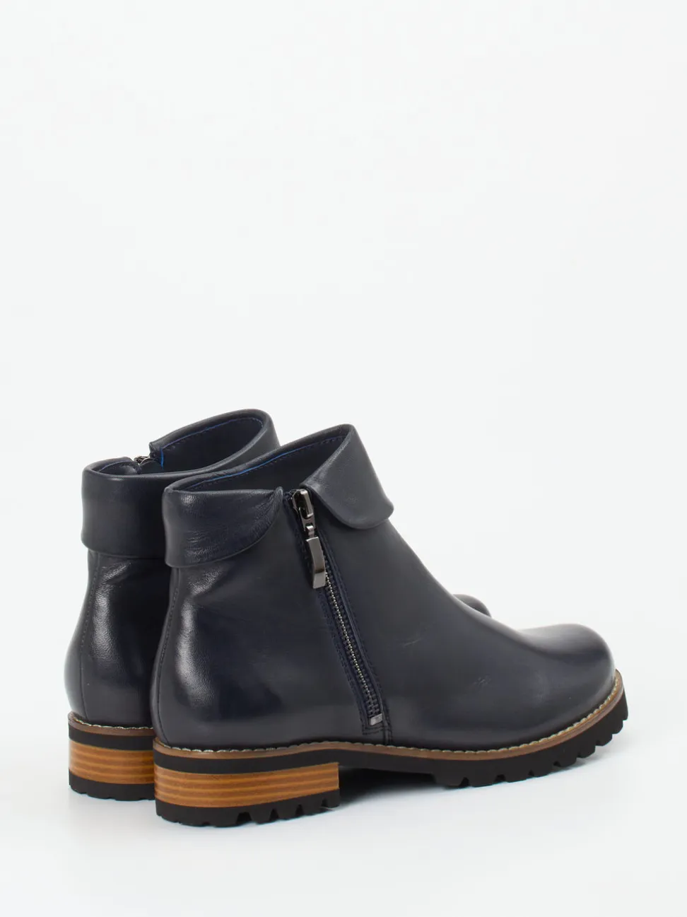 Ralph Harrison – Stiefeletten aus Lammleder Dunkelblau
