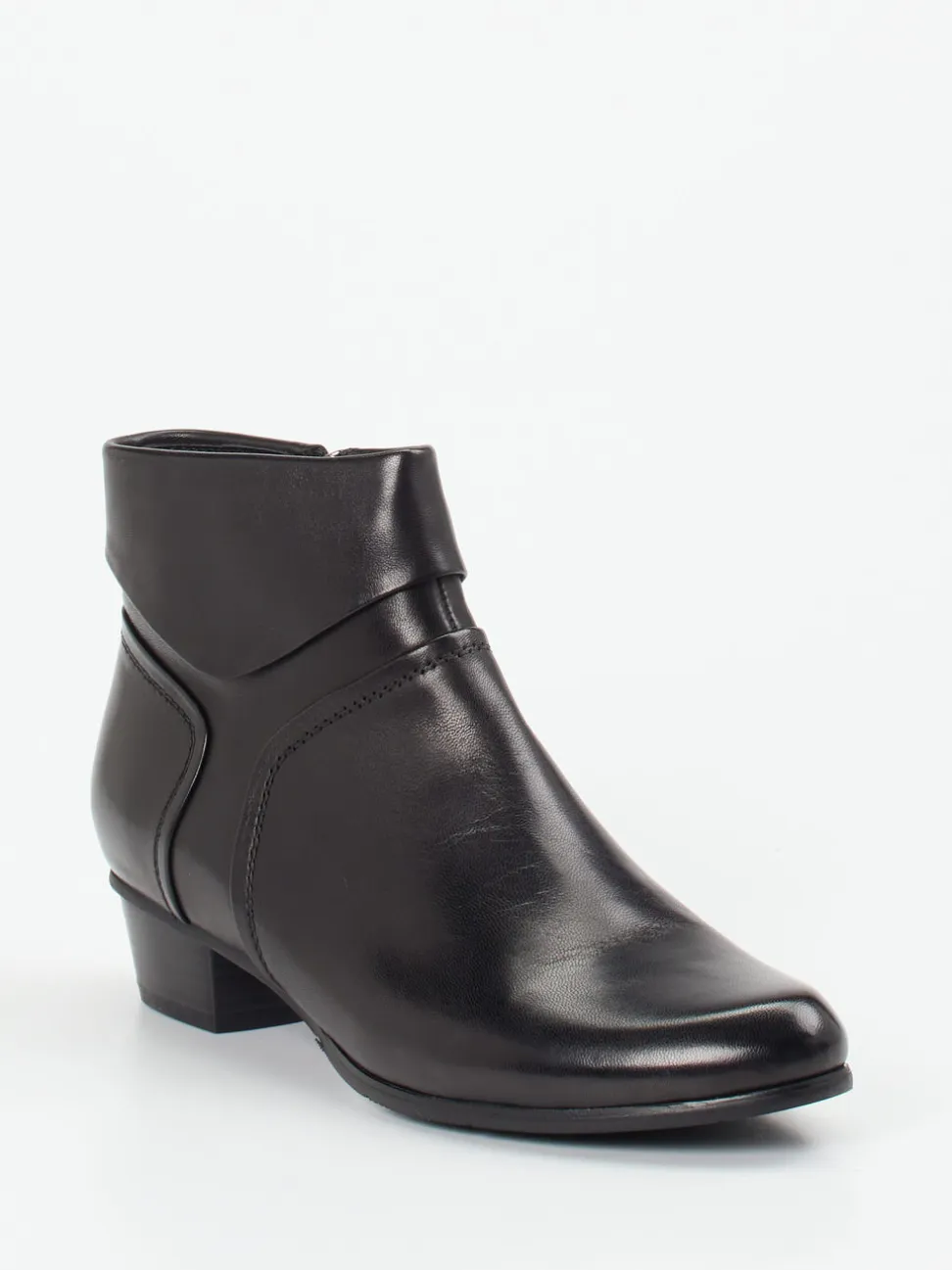 Ralph Harrison – Stiefelette aus Lammleder Schwarz