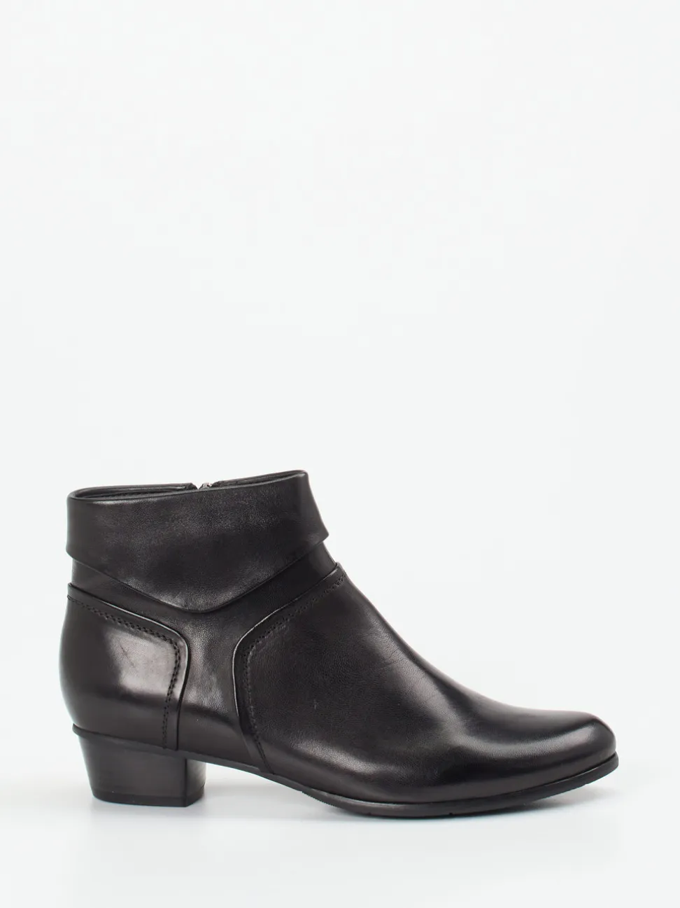 Ralph Harrison – Stiefelette aus Lammleder Schwarz