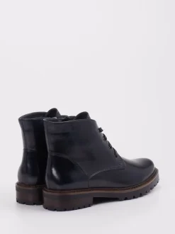 Ralph Harrison – Stiefeletten aus Lammleder Dunkelblau