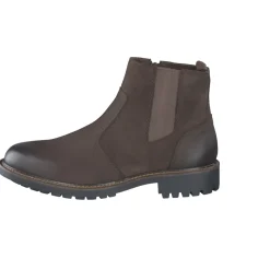 Ralph Harrison – Stiefelette aus Nubukleder Dunkelbraun