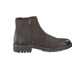 Ralph Harrison – Stiefelette aus Nubukleder Dunkelbraun