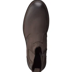 Ralph Harrison – Stiefelette aus Nubukleder Dunkelbraun