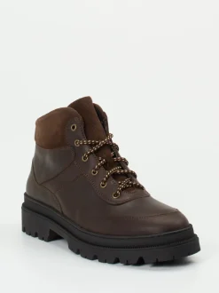 Ralph Harrison – Wanderboots aus Fettleder dunkelbraun