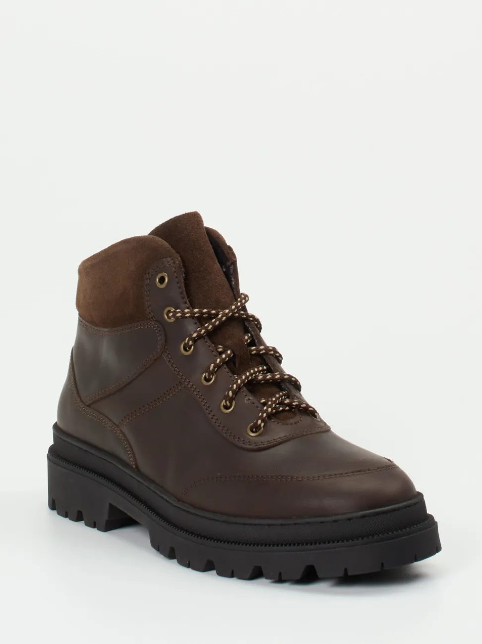 Ralph Harrison – Wanderboots aus Fettleder dunkelbraun