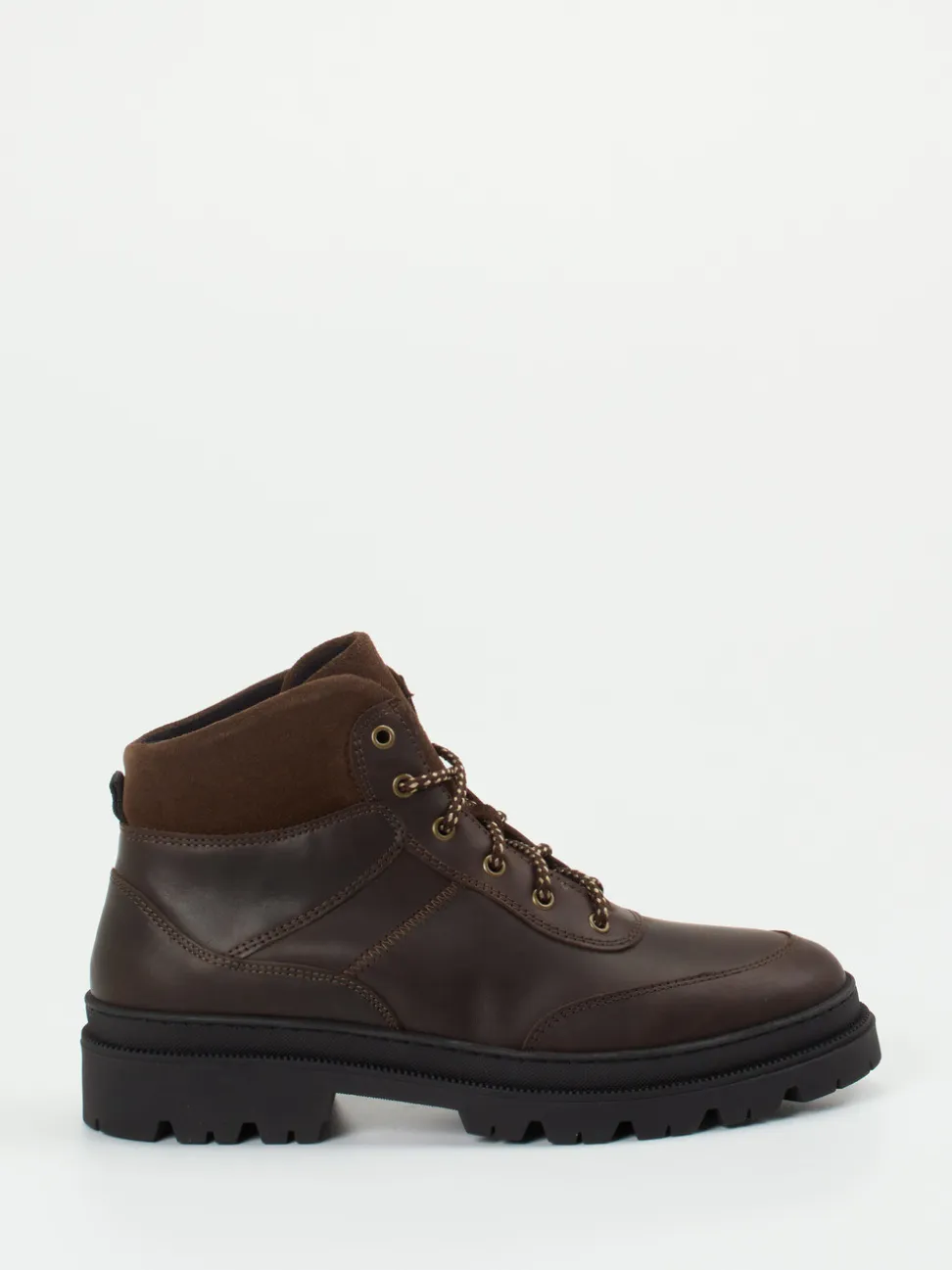 Ralph Harrison – Wanderboots aus Fettleder dunkelbraun