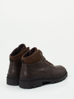 Ralph Harrison – Wanderboots aus Fettleder dunkelbraun