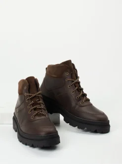 Ralph Harrison – Wanderboots aus Fettleder dunkelbraun