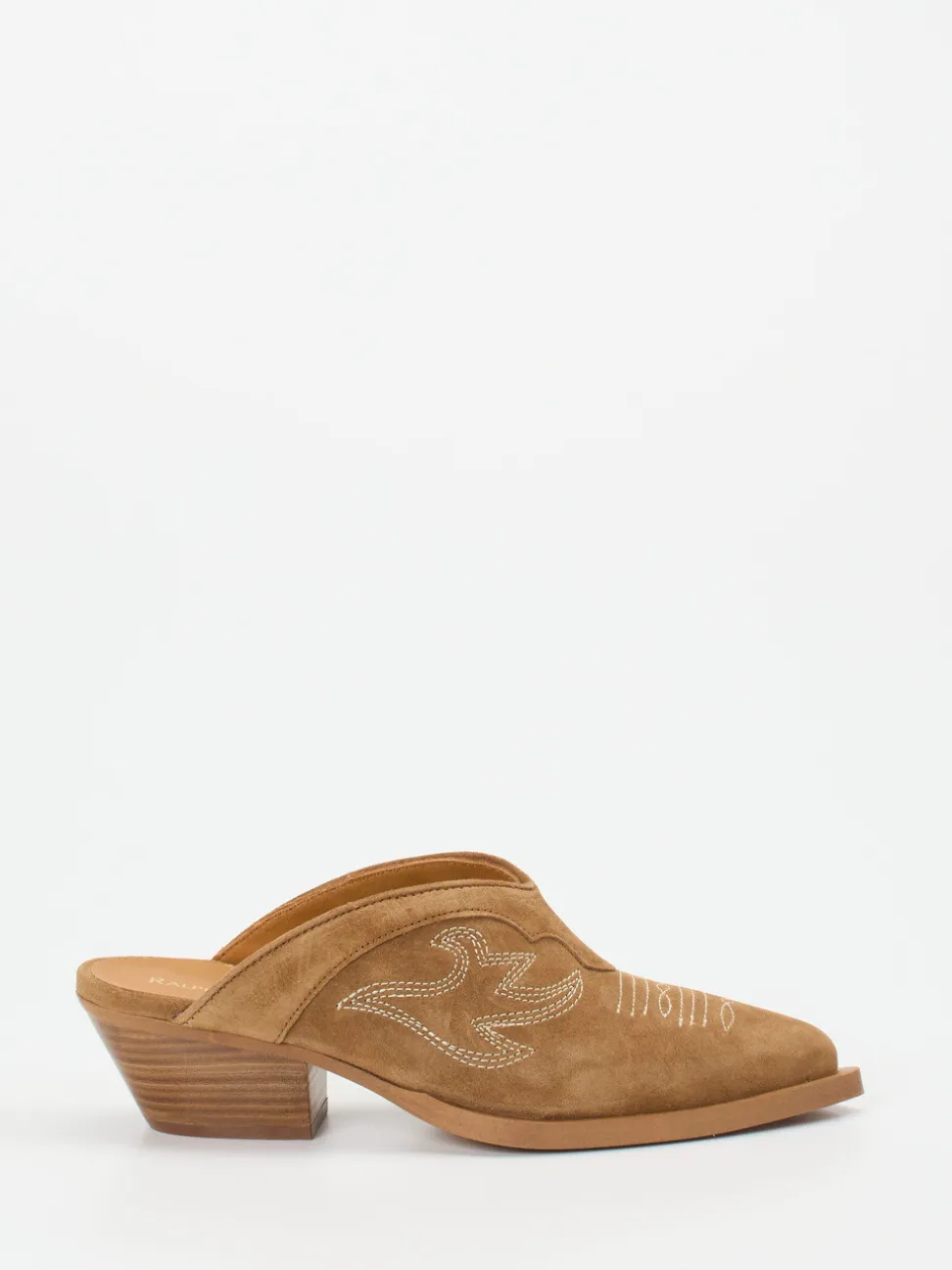 Ralph Harrison – Western-Mules aus Veloursleder Cognac