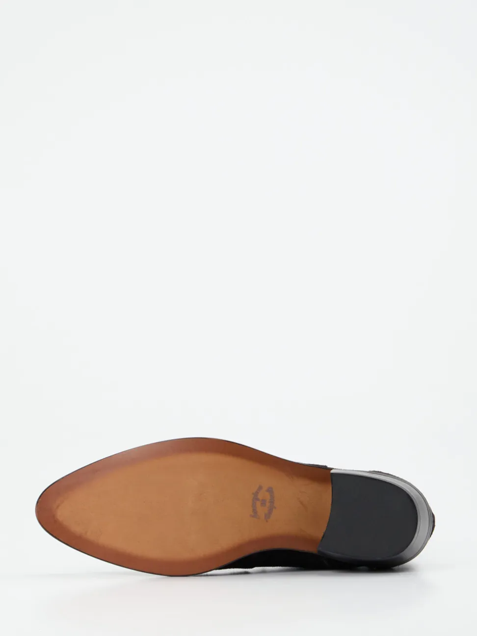 Ralph Harrison – Western-Stiefelette aus Veloursleder schwarz