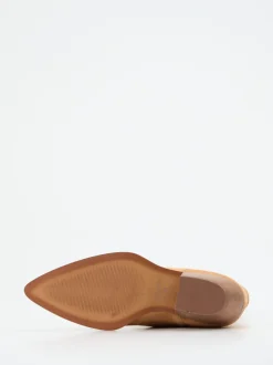 Ralph Harrison – Westernstiefel aus Veloursleder cognac