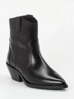 Ralph Harrison – Western-Stiefelette aus Kalbleder schwarz