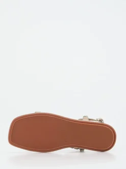 Ralph Harrison – Zehentrenner-Sandalette aus Veloursleder