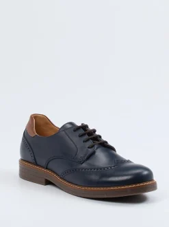 Ralph Harrison Classic – Brogue aus Kalbleder Dunkelblau