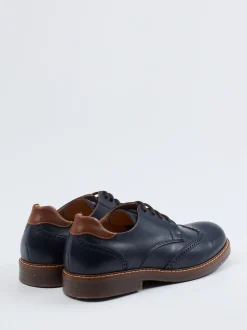 Ralph Harrison Classic – Brogue aus Kalbleder Dunkelblau