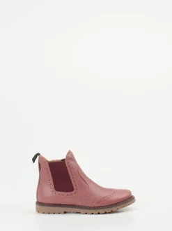 Ralph Harrison Classic – Chelsea Boots aus Kalbleder Altrosa