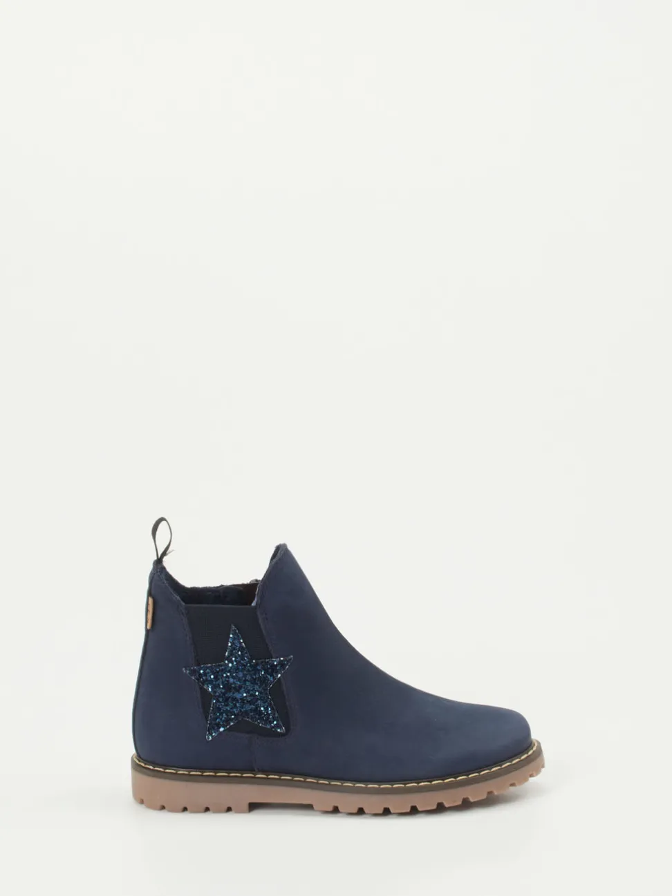 Ralph Harrison Classic – Chelsea Boots aus Nubukleder Dunkelblau