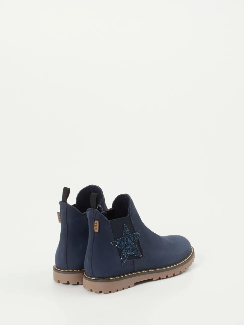 Ralph Harrison Classic – Chelsea Boots aus Nubukleder Dunkelblau