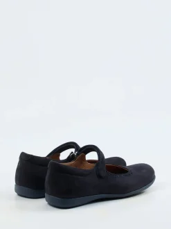 Ralph Harrison Classic – Mary Janes aus Nubukleder blau