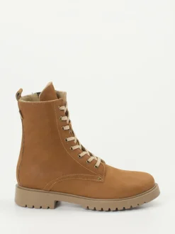 Ralph Harrison Classic – Schnürboots aus Nubukleder Cognac