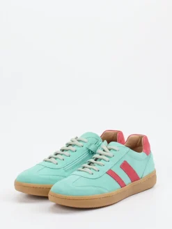 Ralph Harrison Classic – Sneaker aus Veloursleder mintgrün