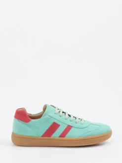Ralph Harrison Classic – Sneaker aus Veloursleder mintgrün