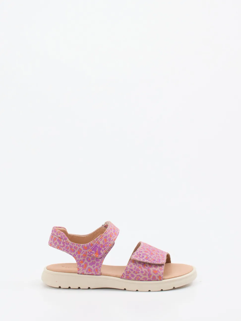Ralph Harrison Classic – Sandalen aus geprägtem Leder pinkviolett