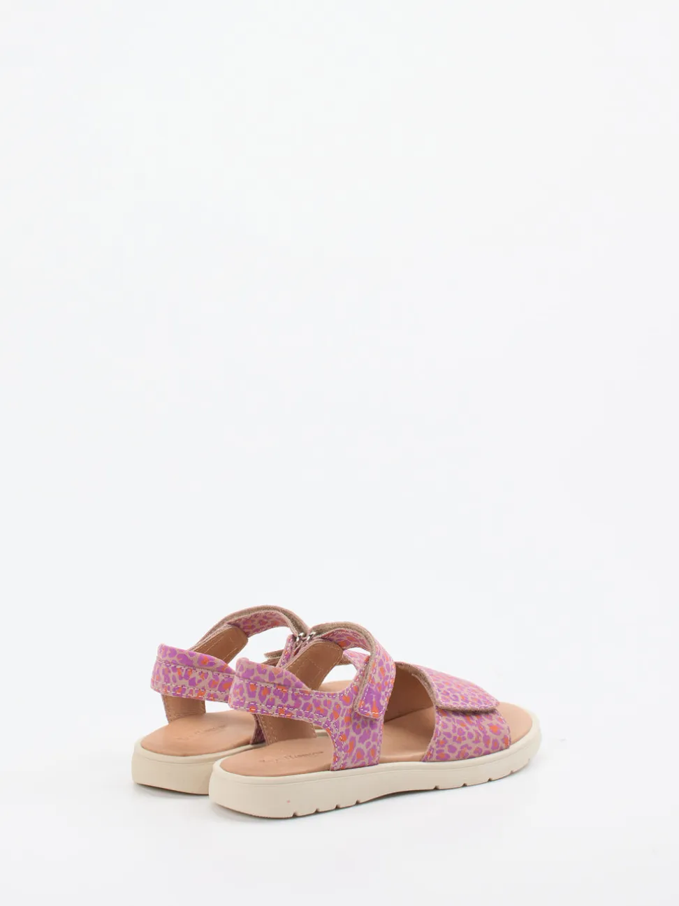Ralph Harrison Classic – Sandalen aus geprägtem Leder pinkviolett