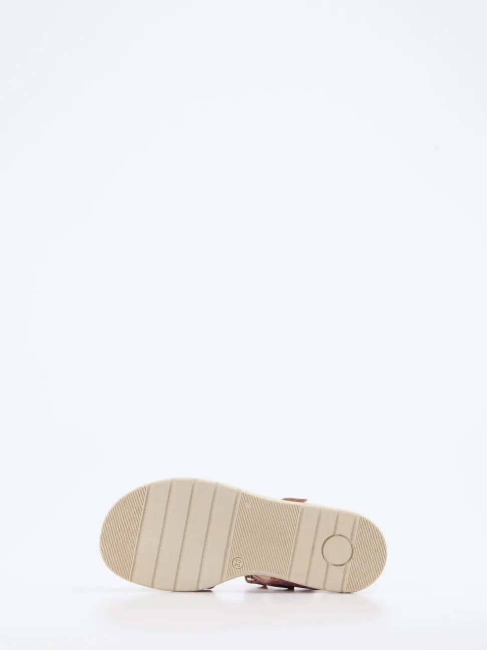 Ralph Harrison Classic – Sandalen aus geprägtem Leder pinkviolett