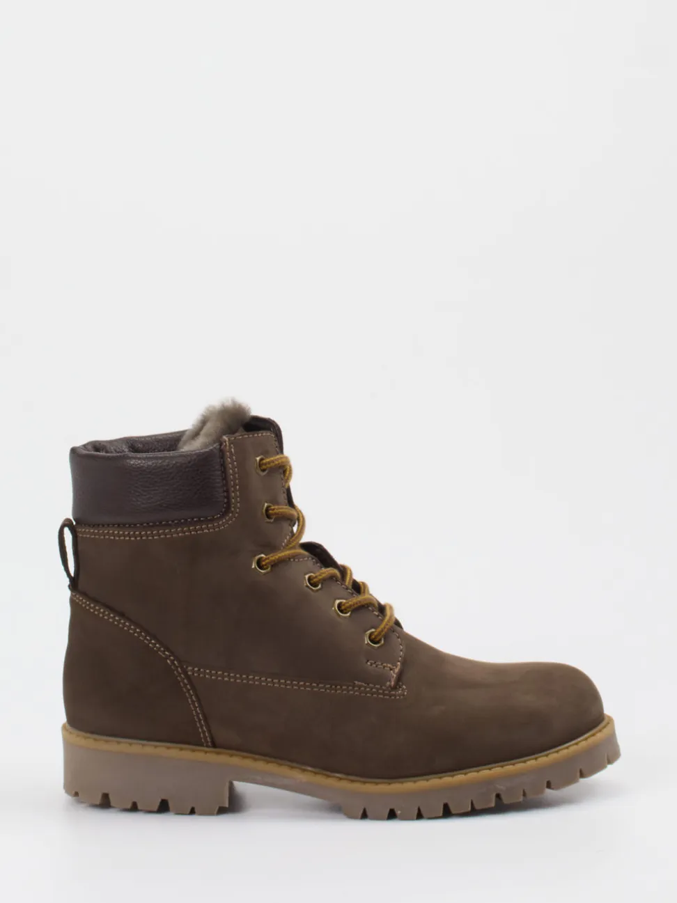 Ralph Harrison Classic – Schnürboots aus Nubukleder braun