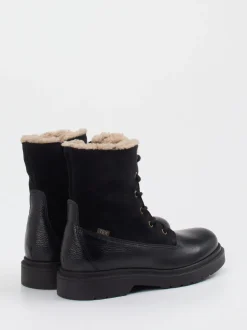 Ralph Harrison Classic – Schnürboots aus Nubukleder schwarz