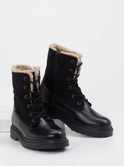 Ralph Harrison Classic – Schnürboots aus Nubukleder schwarz