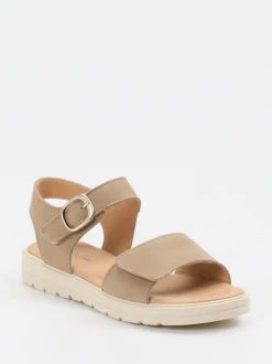 Ralph Harrison Classic – Sandalen aus Nubukleder braun