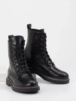 Ralph Harrison Classic – Schnürboots aus Kalbleder schwarz