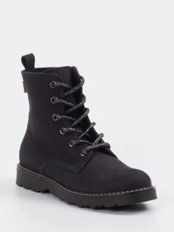 Ralph Harrison Classic – Schnürboots aus Nubukleder Dunkelblau