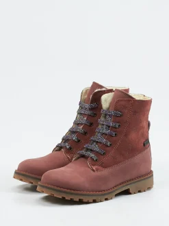 Ralph Harrison Classic – Schnürboots aus Nubukleder Altrosa