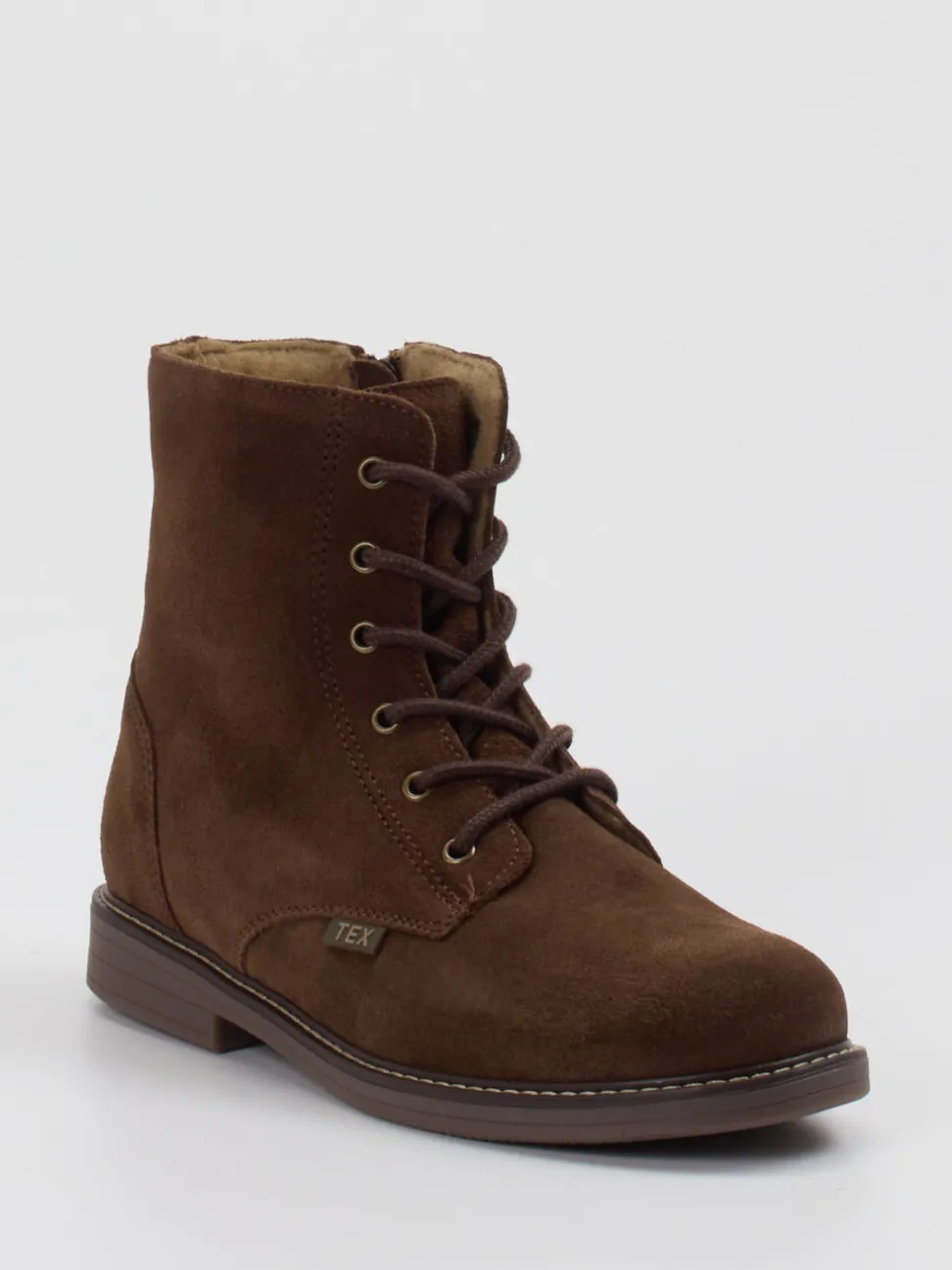 Ralph Harrison Classic – Schnürboots aus Veloursleder braun
