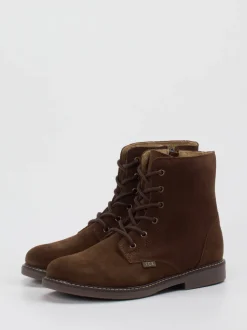 Ralph Harrison Classic – Schnürboots aus Veloursleder braun